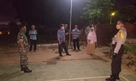 Antisipasi Penyebaran Covid-19 Bhabinkamtibmas dan Unsur 3 Pilar Kel. Panunggangan  Pantau Wilayah