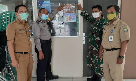 Pemasangan dan Sosialisasi Himbauan dari Dir Bimas Polda Metro Jaya di Kel. Kunciran Indah