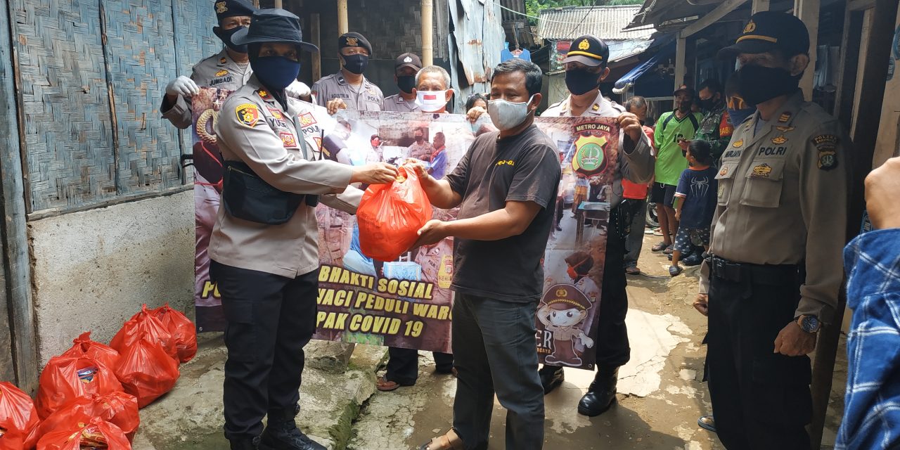 Polsek Karawaci Mengadakan Gerakan Bakti Sosial Polri Diselenggarakan Secara Serentak