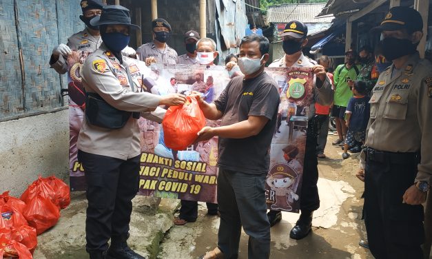 Polsek Karawaci Mengadakan Gerakan Bakti Sosial Polri Diselenggarakan Secara Serentak