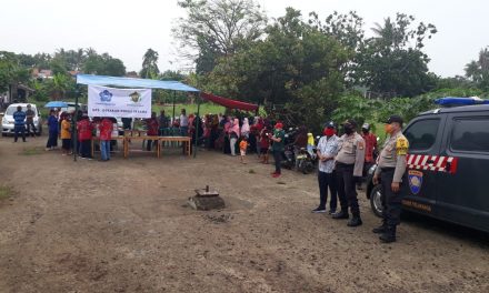 PSMTI banten Bagikan Sembako Gratis di Ds. Tanjung Burung kec. Teluknaga