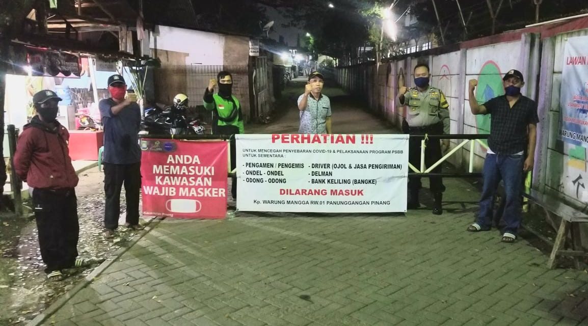 Bhabinkamtibmas Bersama Babinsa Lakukan Pemantauan Wilayah