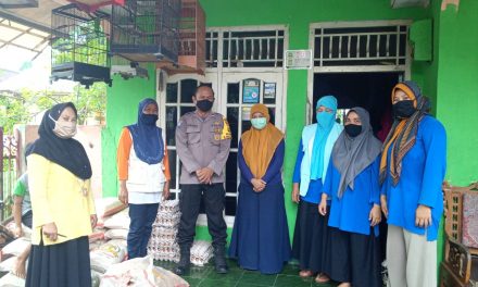 Penyaluran Bantuan BPNT Kota Tangerang oleh Sinergitas 3 Pilar Kel. Panunggangan Timur