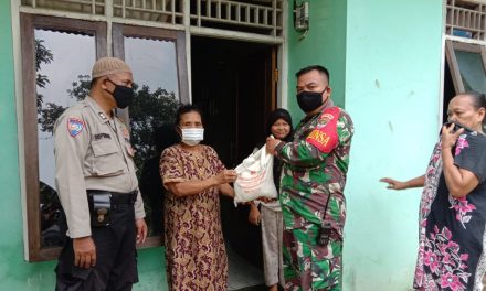 Bantuan Sembako Bagi Warga Terdampak Corona Covid-19 di Kp. Poncol Rt 06/05 Kel. Cipete Pinang