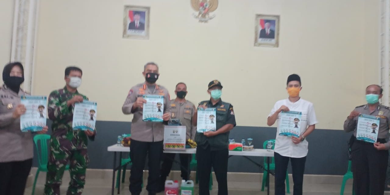 Kunjungan kerja DIRBINMAS Polda Metro Jaya di Wilkum Polsek Cipondoh Kota Tangerang