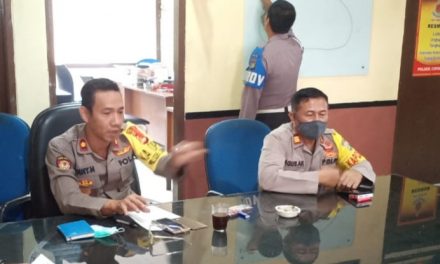 Kapolsek Cipondoh Gelar Anev Dihadiri Seluruh Bimas dan Intelkam Polsek Cipondoh Terkait Pelaksanaan NEW NORMAL