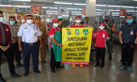 Wakapolsek Cipondoh Laksanakan Sosialisasi NEW NORMAL di wilayah Kec.Pinang