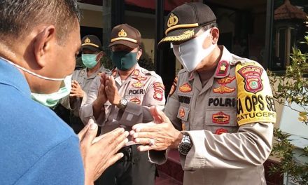 Keluarga Besar Mapolsek Batu Ceper laksanakan Kegiatan Halal Bihalal Ramadhan 1441 H