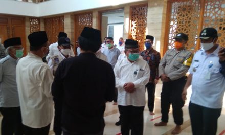 Pengecekan Tempat Ibadah Dalam Rangka Persiapan Penerapan New Normal di Masjid Nabawi Perumahan Banjar Wijaya Kel. Poris Plawad Indah Cipondoh