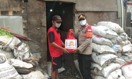 Jelang Hari BHAYANGKARA KE 74 Polsek Batu Ceper adakan Baksos  dan tunjukan Empathy Building & Social Bonding dalam masa PSBB Tahap 3 menuju tatanan kehidupan baru “New normal”