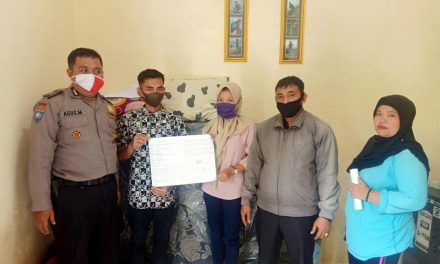 Bhabinkamtibmas Polsek Cipondoh Problem Solving Pemukulan Warga di Kel. Sudimara, Pinang