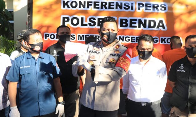 Polisi Ringkus Pencuri dan Penadah Pipa Saluran Air PDAM di Tangerang Bernilai Milyaran