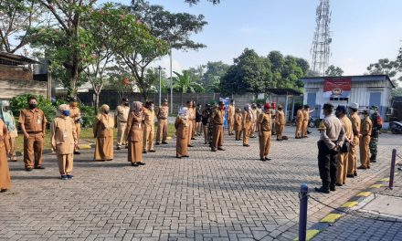 Polsek Cipondoh dan 3 Pilar Gelar Operasi Penegakan disiplin PSBB Dalam Tatanan Normal Baru di Kel. Cipondoh