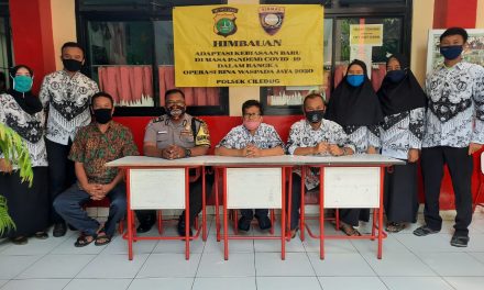 BHABINKAMTIBMAS KARANG MULYA AIPTU DEDIH SAMBANG WARGA SERTA MEMBERI IMBAUAN