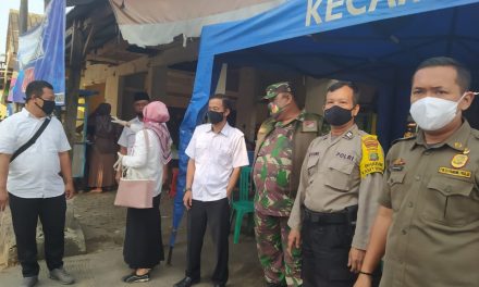 Polsek Cipondoh Gelar Rapid Tes Bersama 3 Pilar Di Perumahan Poris Indah Cipondoh Kota Tangerang