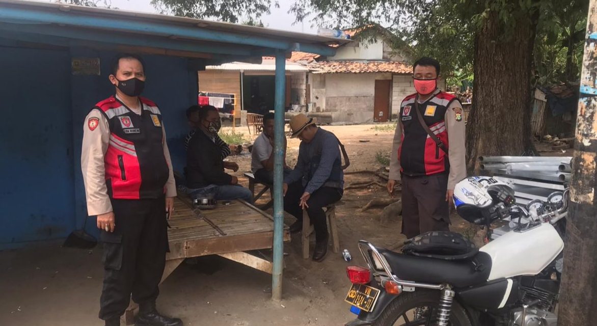 Unit Samapta Polsek Cipondoh Gelar Patroli Biru dan Pam Sengketa Tanah Di Kel. Kunciran Indah, Pinang