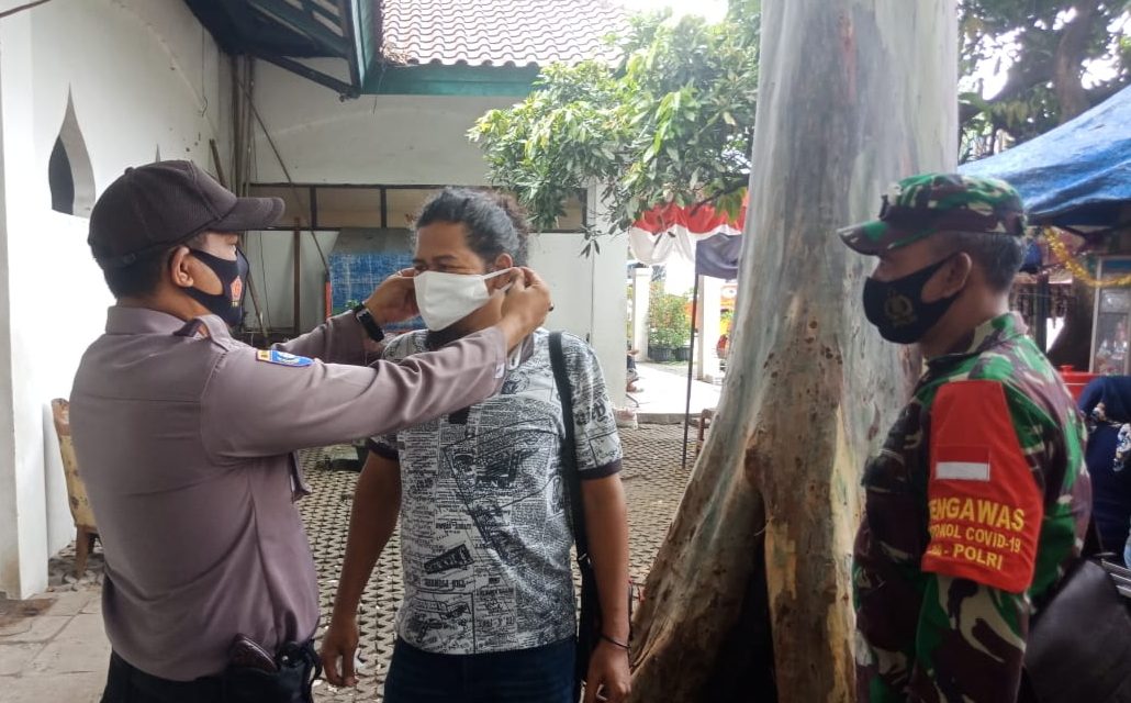 Operasi Aman Nusa Himbauan Pencegahan Covid-19 Oleh Polsek Cipondoh Di Terminal Poris Plawad