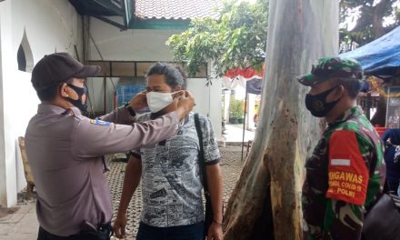 Operasi Aman Nusa Himbauan Pencegahan Covid-19 Oleh Polsek Cipondoh Di Terminal Poris Plawad