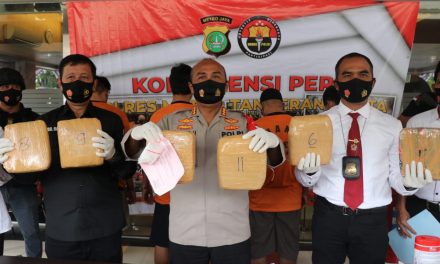 Satresnarkoba Berhasil Ungkap Peredaran Ganja 14,5 KG