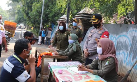 Pelanggar Protokol Kesehatan Diberikan Tindakan, Saat Operasi Yustisi Polrestro Tangkot