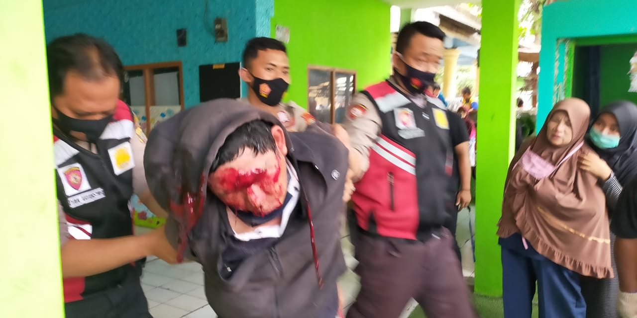 Patroli Quick Respon Dan Binamas Polsek Cipondoh Amankan Diduga Pelaku Pencurian Di Gg. Warung Cipondoh Makmur