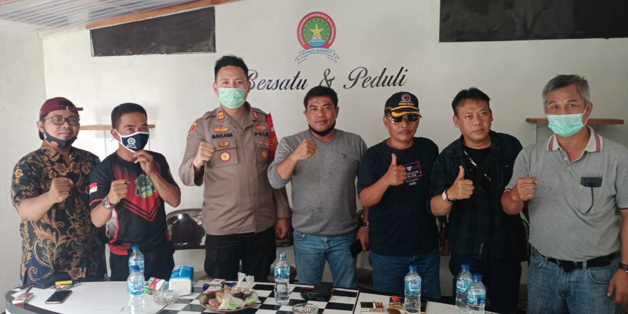 Kapolsek Cipondoh Melakukan Penggalangan Terhadap Ormas Pemuda Pancasila Kec. Cipondoh