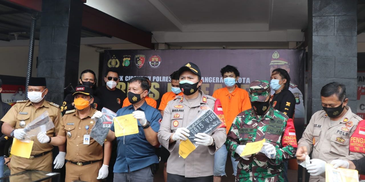 Polsek Cipondoh Berhasil Ringkus Pelaku Curat Yang Meresahkan Warga Cipondoh