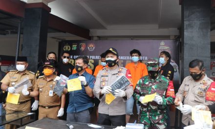 Polsek Cipondoh Berhasil Ringkus Pelaku Curat Yang Meresahkan Warga Cipondoh