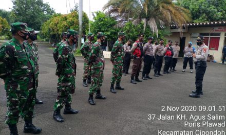 Polsek Cipondoh Gelar Apel Kesiapan dan Pengaman PAM Aksi Unras