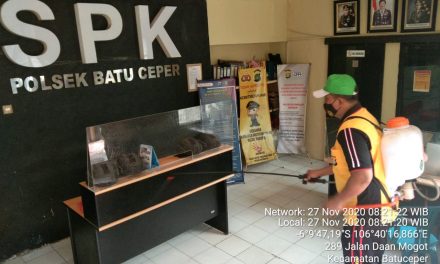 Markas Komando Bersih…!!! Produktivitas Kinerja Meningkat, Personil Polsek Batu Ceper Adakan Pendisiplinan Hidup Bersih Sesuai Makna Penting Akan Citra Peduli akan Nilai Budaya Sosial Di Lingkungan Kantor