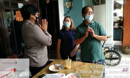 Kapolsek Neglasari Blusukan Kunjungi Tokoh Masyarakat Sinergi Harkamtibmas dan Edukasi 4M