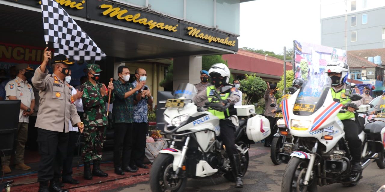 Polres Metro Tangerang Kota Launching Tim Pemburu Prokes Covid-19