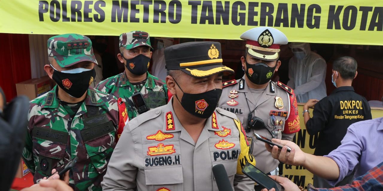 Dalam Rangka Nataru, Polrestro Tangkot Adakan Rapid Tes Antigen di Rest Area