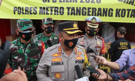 Dalam Rangka Nataru, Polrestro Tangkot Adakan Rapid Tes Antigen di Rest Area