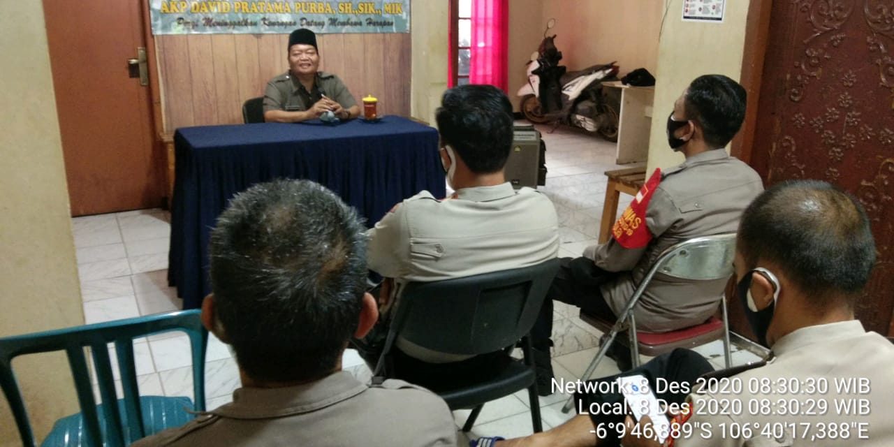 Kegiatan Bimbingan Kerohanian Anggota Personil Polsek Batu Ceper  (Pengajian Bulanan)