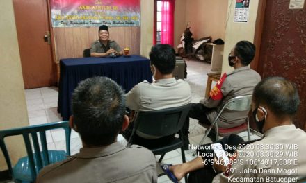 Kegiatan Bimbingan Kerohanian Anggota Personil Polsek Batu Ceper  (Pengajian Bulanan)