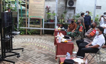 Kapolrestro Tangkot Hadiri Launching Jakarta Bermasker Secara Virtual