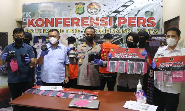 Pembobol Toko Gadai Berhasil Diungkap Reskrim Polsek Tangerang