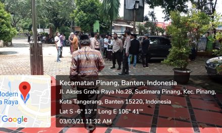 Jajaran Polsek Cipondoh lakukan Pengamanan Pertemuan Antara FUIB, FKUB Dengan Pihak Santa Bernadeth