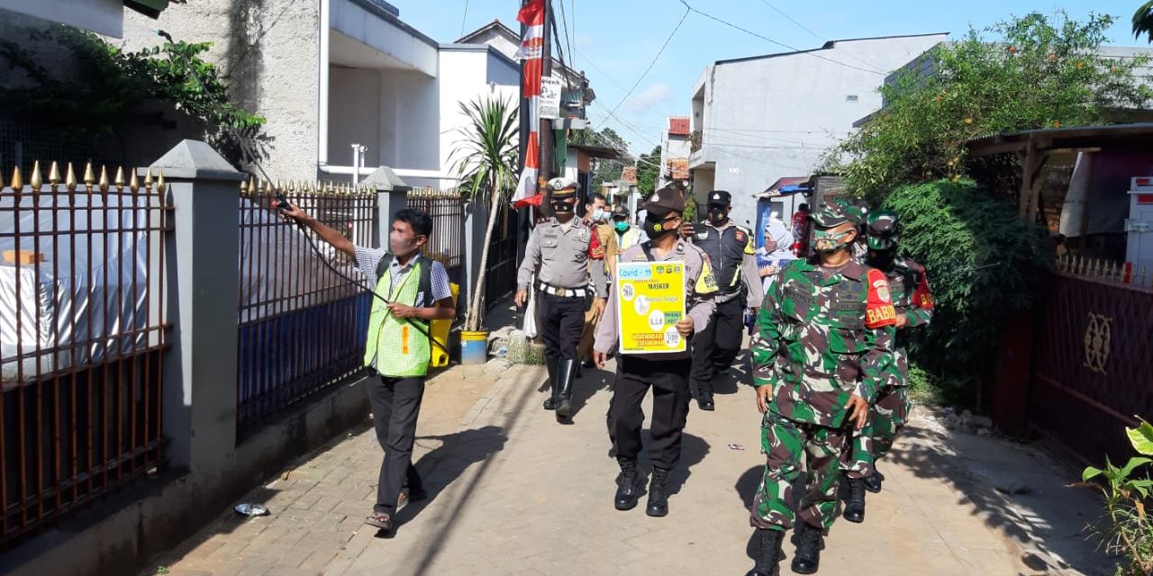 Kapolsek Ciledug Gerebek Zona Merah Covid-19