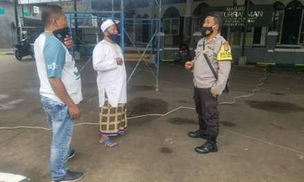 Sambangi Toga, Bhabinkamtibmas Ingatkan Pentingnya Protokol Kesehatan Selama Pandemi