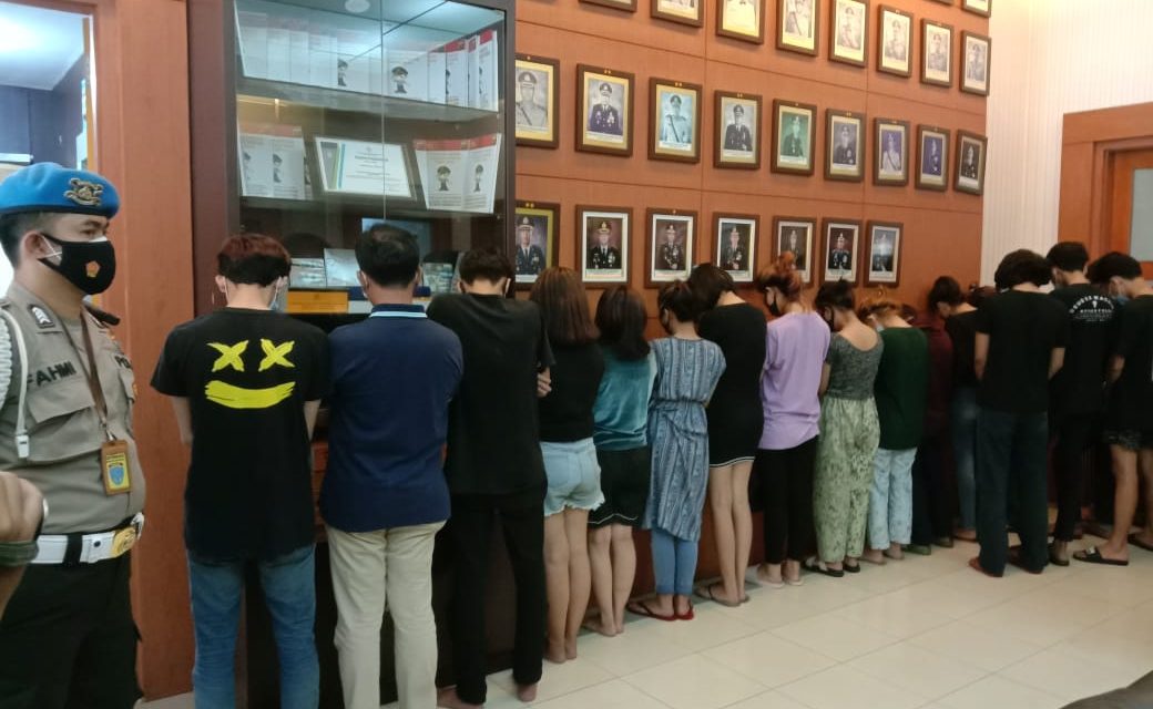 Polres Metro Tangerang Kota amankan puluhan pelaku prostitusi online