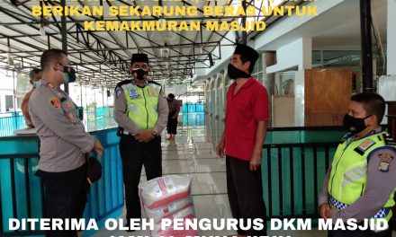 Di Bulan Penuh Barokah Bulan Suci Ramadhan 1442 H Personil Polsek Batu Ceper Berikan Beberapa Program Kerjanya di dalam Kemakmuran Masjid dan Jemaahnya