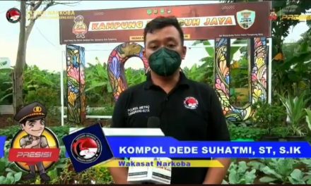 Kasat Resnarkoba,Akbp Pratomo Widodo,S.IK, (Han) Menyelenggarakan Pentas Seni Milenial Kreatifitas-Inovasi di Kp.Tangguh Jaya Sigacor Bebas Narkoba Kel.Gandasari 