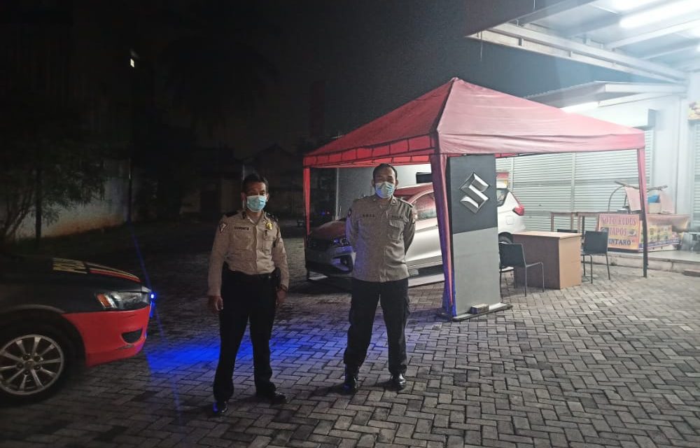 UNIT SAMAPTA POLSEK CILEDUG MELAKSANAKAN PATROLI DIALOGIS DAN CIPTA KONDUSIF