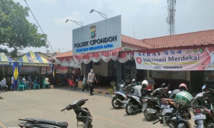 Polsek Cipondoh Gelar Vaksinasi di Gerai Vaksin Presisi Merdeka Aglomerasi Untuk Umum