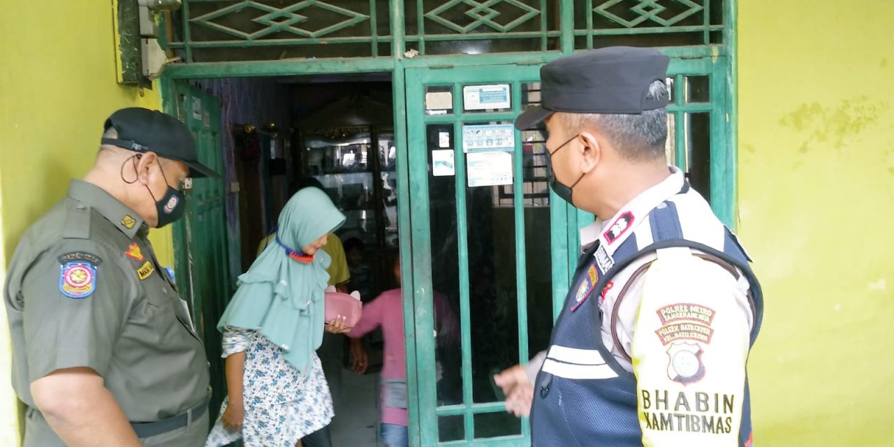 Giat Pengamanan Vaksinasi COVID-19 Door to door Bagi Warga Kel. Batuceper Di Lingkungan RW. 02 Kel. Batuceper