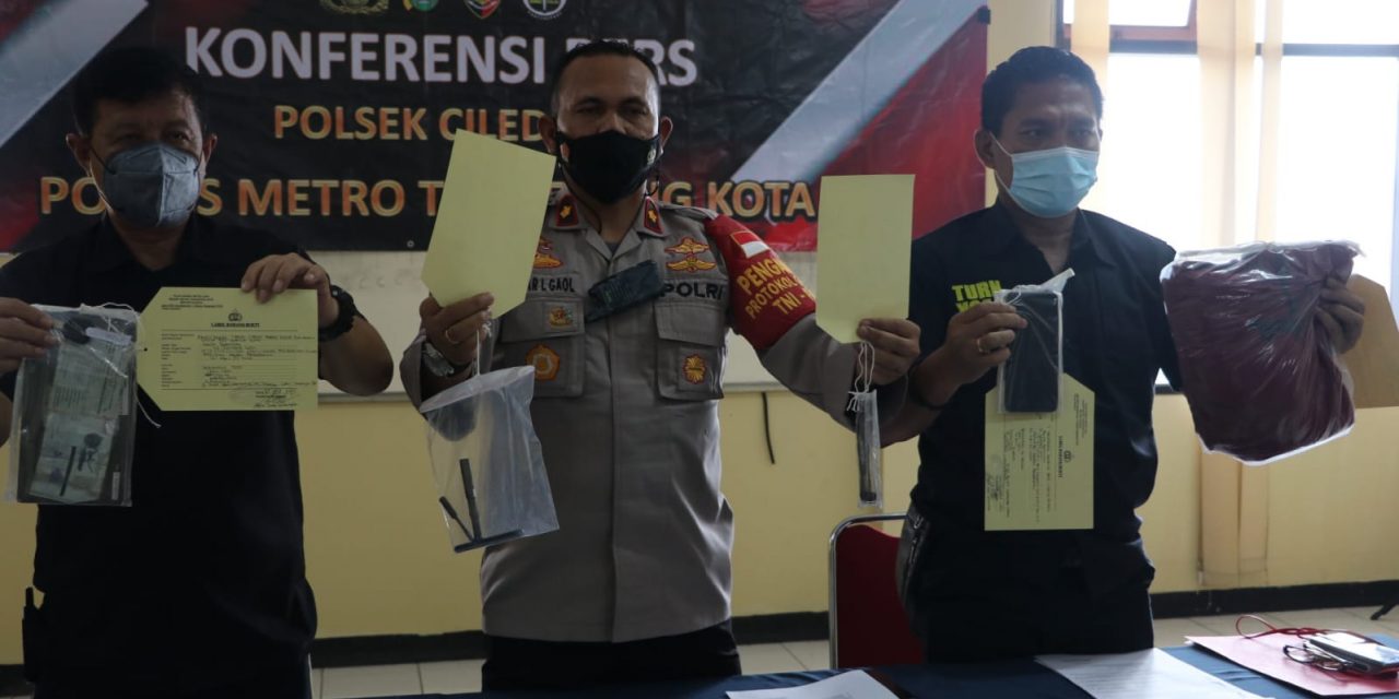 Konferensi Pers Kasus Tindak Pidana Percobaan dan Pencurian Dengan Pemberatan Pasal 363 KUHP