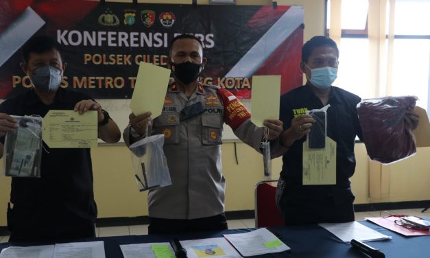 Konferensi Pers Kasus Tindak Pidana Percobaan dan Pencurian Dengan Pemberatan Pasal 363 KUHP