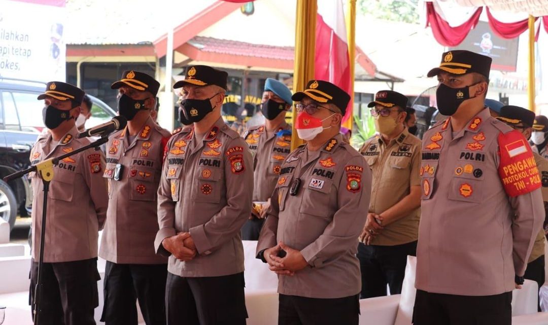 Polres Metro Tangerang Kota Gelar Vaksinasi Serentak Suntikan 9 Ribu Dosis